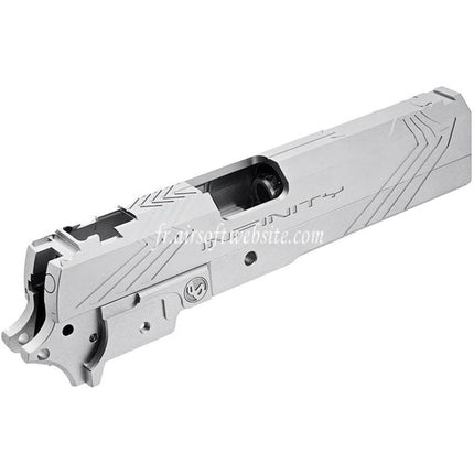 Tiger Soul CNC Aluminum INF Venom Milieu Châssis Glissière Set Convient pour Toyko Marui Hi-Capa Série GBB Pistolet Airsoft