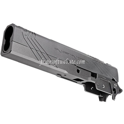 Tiger Soul CNC Aluminum INF Venom Milieu Châssis Glissière Set Convient pour Toyko Marui Hi-Capa Série GBB Pistolet Airsoft