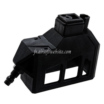 CTM TAC HPA M4 Chargeur Adaptateur Convient pour ARMY , Zeon , KJ KP-05 , EMG STI SAI , WE , AW Armorer Works , BELL , E&C , Tokyo Marui Hi-Capa Série GBB Pistolet Airsoft