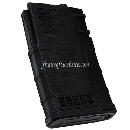 ARES 5 Pièces 130 Billes Mid-Cap Chargeur Convient pour ARES AR308 SR25 M110 Série AEG Fusil Airsoft