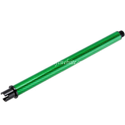 Dr. Black Léger Carbone Fibre 12 Pouces Canon Extérieur -14mm CCW sens antihoraire Convient pour Tokyo Marui M4 Série MWS GBB Fusil Airsoft