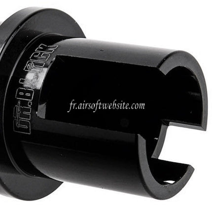 Dr. Black Léger Carbone Fibre 12 Pouces Canon Extérieur -14mm CCW sens antihoraire Convient pour Tokyo Marui M4 Série MWS GBB Fusil Airsoft