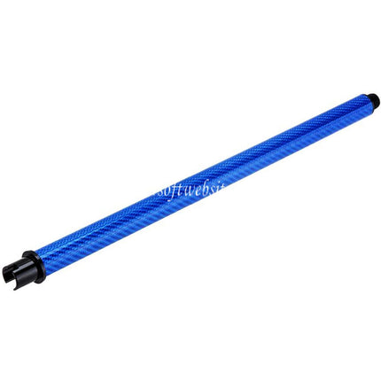 Dr. Black Léger Carbone Fibre 14 Pouces Canon Extérieur -14mm CCW sens antihoraire Convient pour Tokyo Marui M4 Série MWS GBB Fusil Airsoft