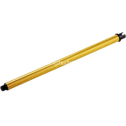 Dr. Black Léger Carbone Fibre 14 Pouces Canon Extérieur -14mm CCW sens antihoraire Convient pour Tokyo Marui M4 Série MWS GBB Fusil Airsoft