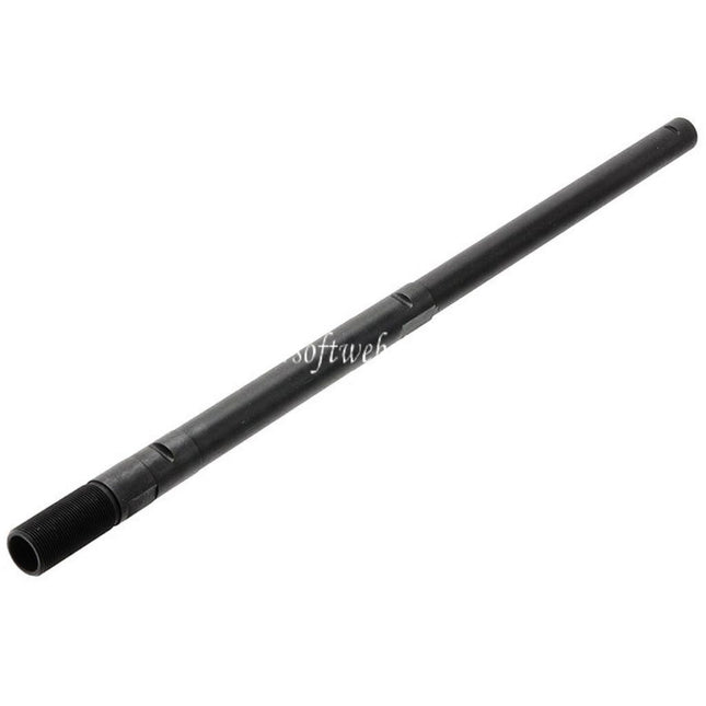 Hephaestus 385mm CNC Acier Canon Extérieur Convient pour GHK AKM AIMS AKMS Série GBB Fusil Airsoft Noir