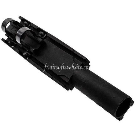 Hephaestus Aluminum 20mm Railed Gaz Tube Convient pour Tokyo Marui AK Série GBB Fusil Airsoft Noir