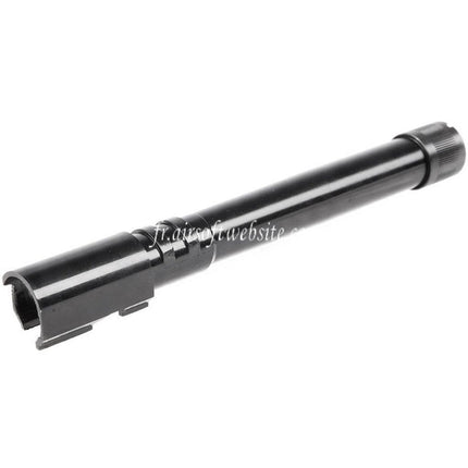 KJ Works Canon Extérieur avec Couvre-filet -14mm CCW sens antihoraire Fileté Convient pour ASG CZ Shadow 2 GBB Pistolet Airsoft