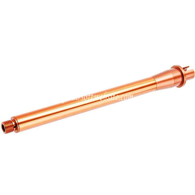 Revanchist Airsoft 10.3 Pouces Aluminium Canon Extérieur avec 0.5 Pouce Barrel Extension -14mm CCW sens antihoraire Convient pour Tokyo Marui M4 Série MWS GBB Fusil Airsoft