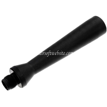 Revanchist Airsoft 100mm Ultra Léger Aluminum Canon Extérieur -14mm CCW sens antihoraire avec Fileté Adaptor Convient pour Novritsch SSP5 Série GBB Pistolet