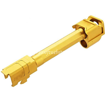 RGW ARC9 Canon Extérieur avec Sparc-M V2-G5 Compensateur -14mm CCW sens antihoraire Convient pour VFC G17 Gen5 Série GBB Pistolet Airsoft Or