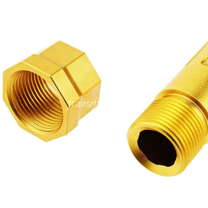 RWA Agency Arms CNC Aluminum Mid-Line Fileté Canon Extérieur -14mm CCW sens antihoraire Convient pour Tokyo Marui G17 Gen3 GBB Pistolet Airsoft