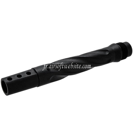 TTI Airsoft Twisted Spirale Fluted Canon Extérieur -14mm CCW sens antihoraire Convient pour TTI Airsoft TP22 Série GBB Pistolet
