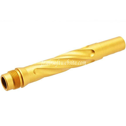 TTI Airsoft Twisted Spirale Fluted Canon Extérieur -14mm CCW sens antihoraire Convient pour TTI Airsoft TP22 Série GBB Pistolet