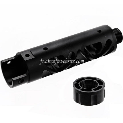 Narcos Airsoft CNC Aluminum Avant Canon Kit (Type 6) Convient pour Action Army AAP01 Série GBB Pistolet