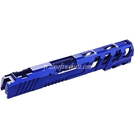 Narcos Airsoft CNC Aluminum Glissière Phantom Convient pour Tokyo Marui Hi-Capa 5.1 Série GBB Pistolet