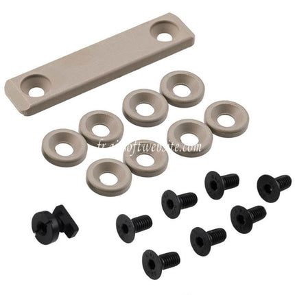 5KU CNC Aluminum 90mm DL-1 SPORT Garde-Main Extenseur Convient pour AKM AK105 AK74 AK Série Fusils Airsoft