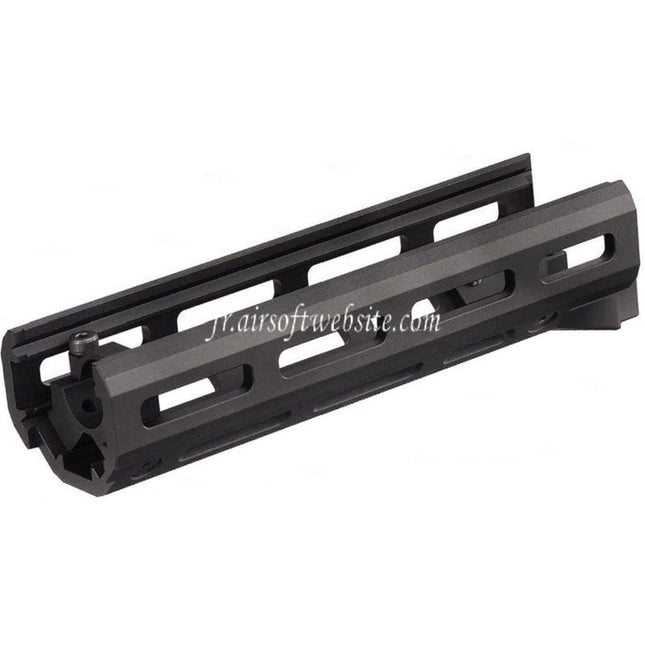 Hephaestus 6.5 Pouces 160mm CNC Aluminum M-LOK Garde-Main Convient pour GHK LCT AKS-74U Série AEG GBB Fusil Airsoft Noir