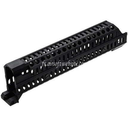 LCT 280mm Aluminum ZSPORT-12 Rail de Garde-Main Convient pour LCT LCK-12 LCK-15 LCK-19 ZK-12 ZK-12U AK12 Série AEG Fusil Airsoft Noir