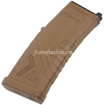GHK 32 Billes Gaz Chargeur Convient pour GHK HK416A5 G5 MK12 MK18 M4 Série GBB Fusils Airsoft