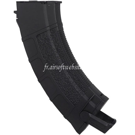 CYMA 70 Billes Pull-Tab Polymère Mid-Cap Chargeur Convient pour AK Série AEG Fusils Airsoft Noir