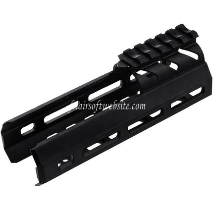 SIG Sauer 155mm 6 Pouces MPX M-LOK Rail de Garde-Main Convient pour SIG Sauer MPX Série AEG SMG Fusil Airsoft Noir