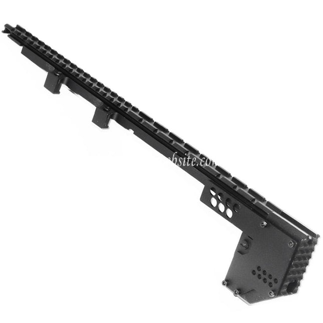 CYMA 408mm Espadon Conversion Strike Kit Rail Supérieur Convient pour MP5 Série AEG Fusils Noir