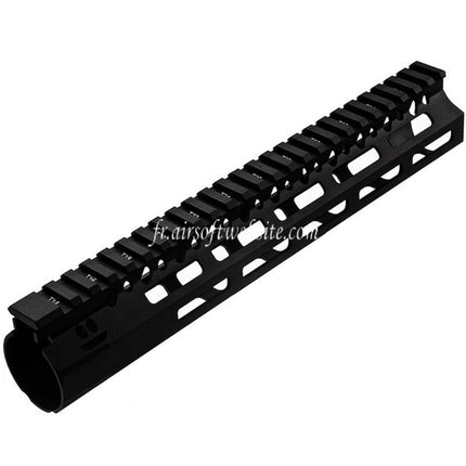 VFC 10 Pouces BCM GUNFIGHTER MCMR-10 M-LOK Rail de Garde-Main Convient pour VFC M4 Série AEG Fusil Airsoft Noir