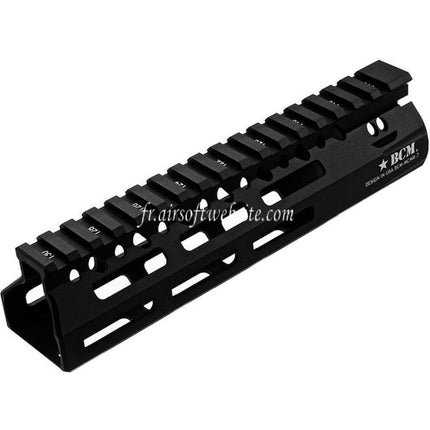 VFC 7 Pouces BCM GUNFIGHTER MCMR-7 M-LOK Rail de Garde-Main Convient pour VFC M4 Série AEG Fusil Airsoft Noir