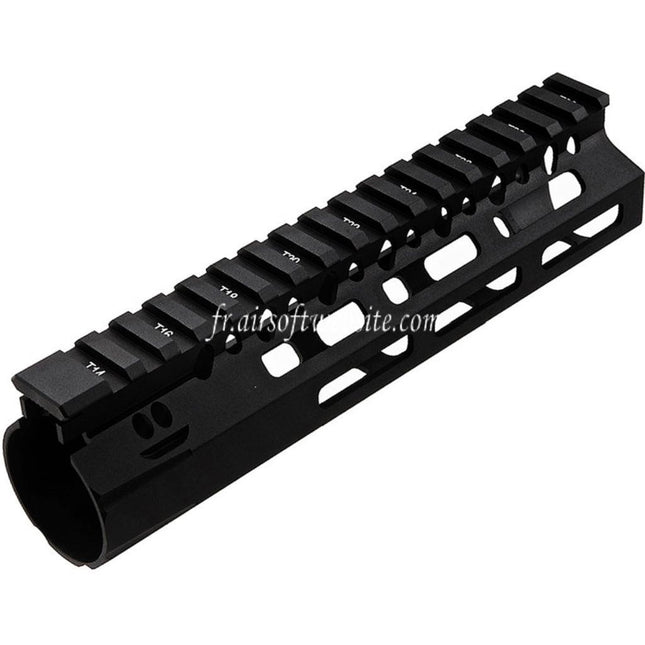 VFC 7 Pouces BCM GUNFIGHTER MCMR-7 M-LOK Rail de Garde-Main Convient pour VFC M4 Série AEG Fusil Airsoft Noir