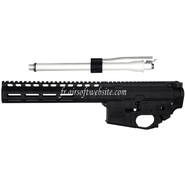 CYMA CGS Noveske N4 Boîtier NSR9 Rail de Garde-Main avec Canon Extérieur Convient pour CYMA CGS Tokyo Marui M4 Série MWS GBB Fusil Airsoft