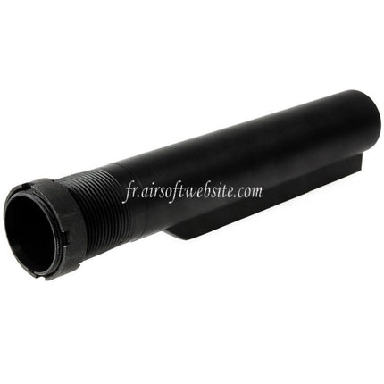 Guns Modify GM CNC Aluminum 6-Position Crosse Tube Convient pour Tokyo Marui M4 Série MWS GBB Fusils Airsoft Noir
