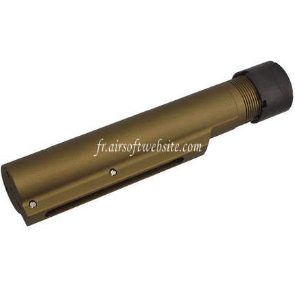 Guns Modify GM CNC Aluminum 6-Position Crosse Tube Convient pour VFC Umarex HK416 A5 Série GBB Fusils Airsoft
