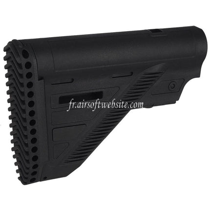 Guns Modify GM HK416 A5 Style Polymère Mince Crosse avec 6-Position Crosse Tube Convient pour VFC Umarex H&K HK416 A5 Série GBB Fusils Airsoft