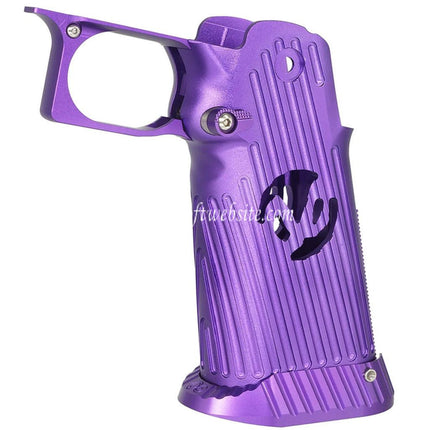 5KU CNC Aluminum Pistolet Poignée Le Châssis Ensemble Infinity Style Type-4 Convient pour Tokyo Marui Hi-Capa 5.1 4.3 Série GBB Pistolet Airsoft