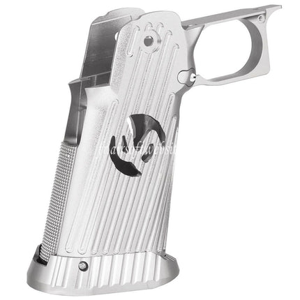 5KU CNC Aluminum Pistolet Poignée Le Châssis Ensemble Infinity Style Type-4 Convient pour Tokyo Marui Hi-Capa 5.1 4.3 Série GBB Pistolet Airsoft