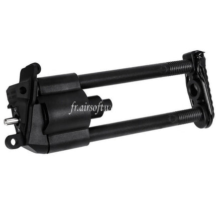 VFC Rétractable Paratrooper Style Crosse Kit Convient pour VFC M249 GBB Machine Gun Fusil Airsoft Noir