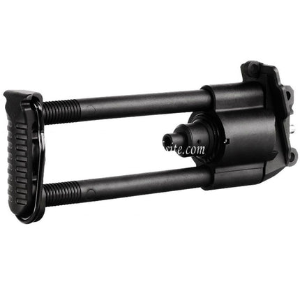 VFC Rétractable Paratrooper Style Crosse Kit Convient pour VFC M249 GBB Machine Gun Fusil Airsoft Noir
