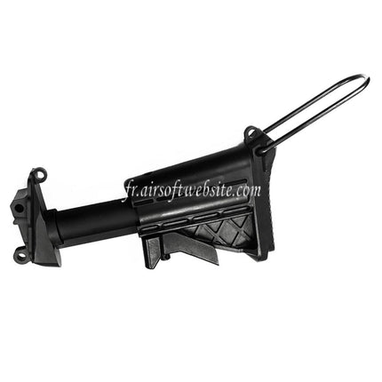 VFC Collapsible Crosse Kit Convient pour VFC MK48 MOD1 AEG Machine Gun Fusil Airsoft Noir