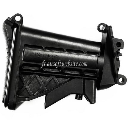 VFC Collapsible Crosse Kit Convient pour VFC MK48 MOD1 AEG Machine Gun Fusil Airsoft Noir