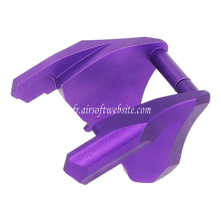 5KU CNC Aluminium Ambi Pouce Sûreté Convient pour WE Tokyo Marui Hi-Capa Série GBB Pistolet Airsoft