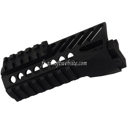 DOUBLE BELL CNC Aluminum Bas Garde-Main Rail Système Convient pour AKS-74U Série AEG GBB Fusils Airsoft Noir
