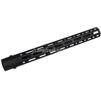 DOUBLE BELL 14.5 Pouces M-LOK Garde-Main Rail Système Convient pour DOUBLE BELL SR25 DMR Série AEG Fusils Airsoft Noir