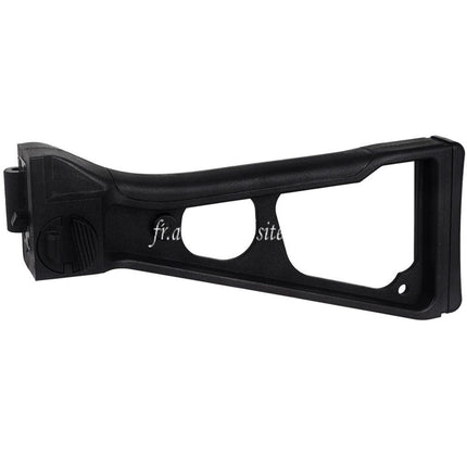 Airsoft Website Polymère Crosse Convient pour S&T Umarex HK UMP Série AEG Fusil Noir