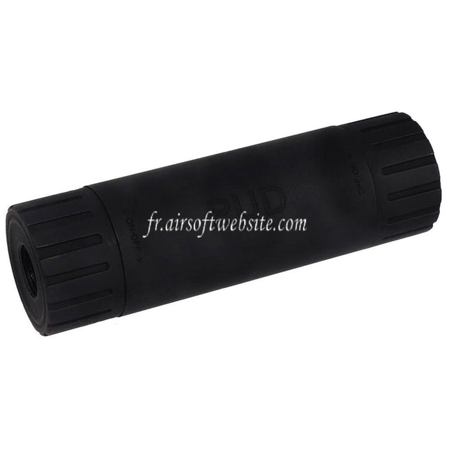 APS 110mm Power Up Device PUD Silencieux Canon Extension Convient pour -14mm CCW sens antihoraire Fusil Noir