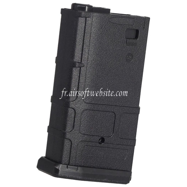 DOUBLE BELL 150 Billes Polymère PMAG Hi-Cap Chargeur Convient pour M4 M16 Série AEG Fusils Airsoft Noir