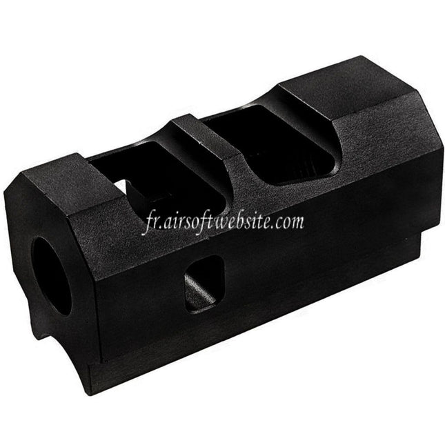 Revanchist Airsoft Aluminum INF Style Compensateur -14mm CCW sens antihoraire Filetage Convient pour Tokyo Marui Hi-Capa Série GBB Pistolets