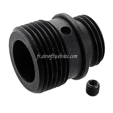 Revanchist Airsoft Aluminum INF Style Compensateur -14mm CCW sens antihoraire Filetage Convient pour Tokyo Marui Hi-Capa Série GBB Pistolets