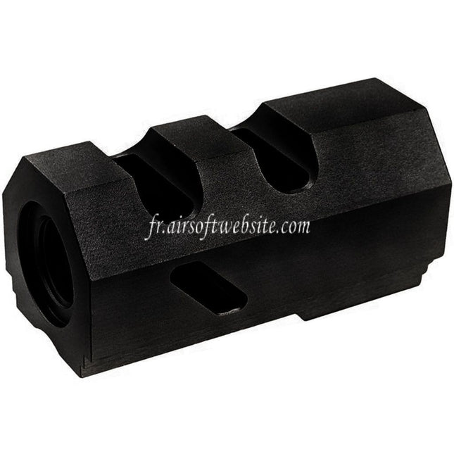 Revanchist Airsoft Aluminum Compensateur -14mm CCW sens antihoraire Convient pour Tokyo Marui Hi-Capa Série GBB Pistolet