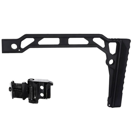 5KU Aluminum SS-8RP Skeleton Pliable Crosse Convient pour 20mm Picatinny Crosse Adaptateur Fusil Airsoft