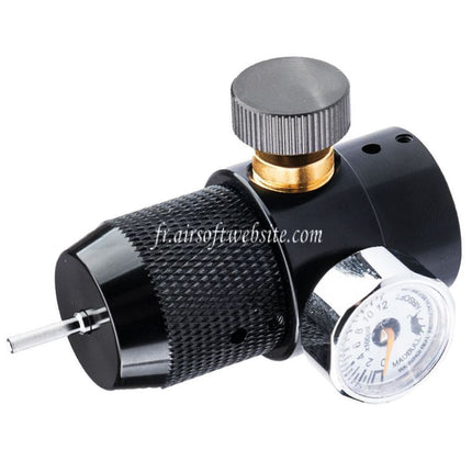 Madbull XM Chargeur XC03 Portable 12g Co2 Adaptateur avec Réglable Pression Régulateur et Compteur de lecture